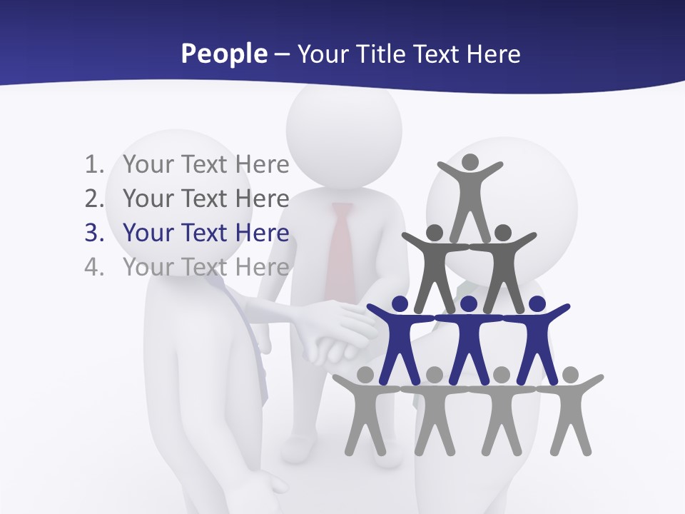 Cartoon Agreement Model PowerPoint Template