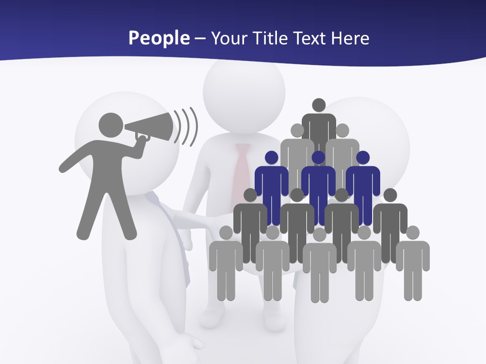 Cartoon Agreement Model PowerPoint Template