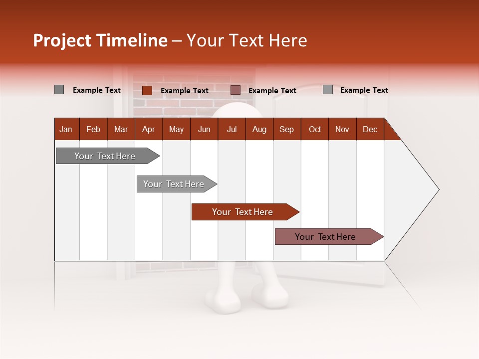 Sealed Puppet Illustration PowerPoint Template