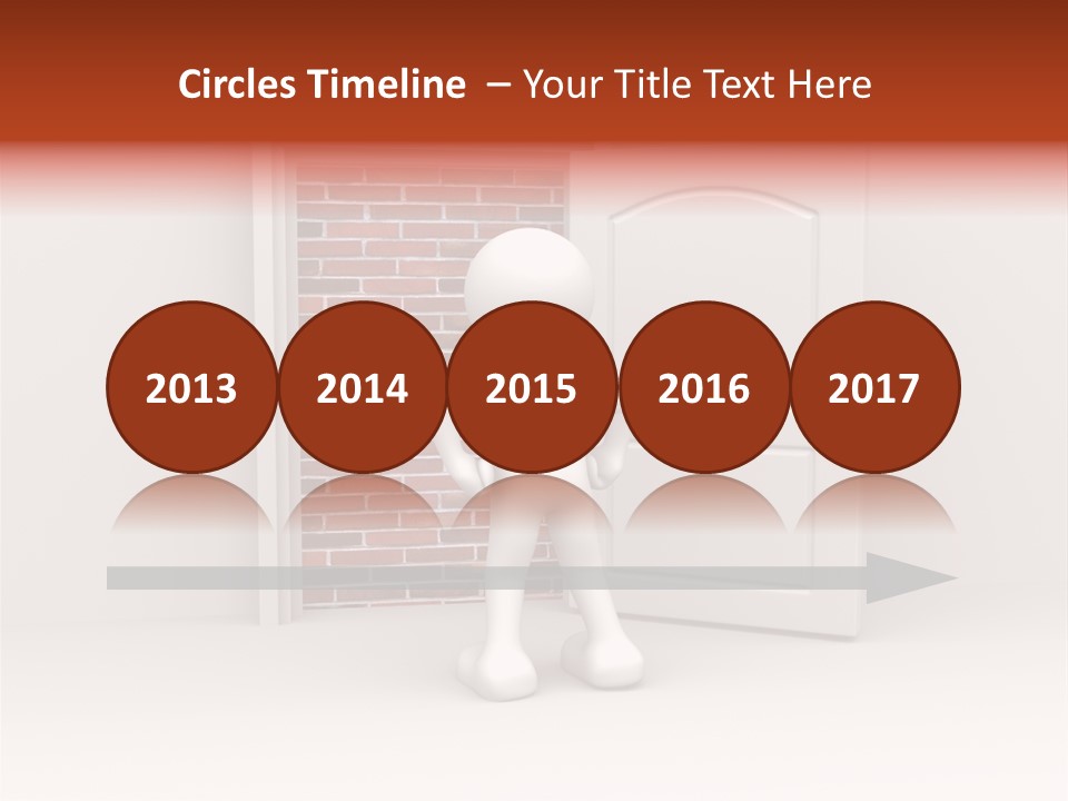 Sealed Puppet Illustration PowerPoint Template