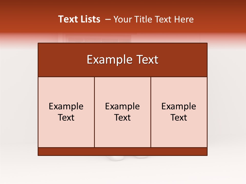 Sealed Puppet Illustration PowerPoint Template