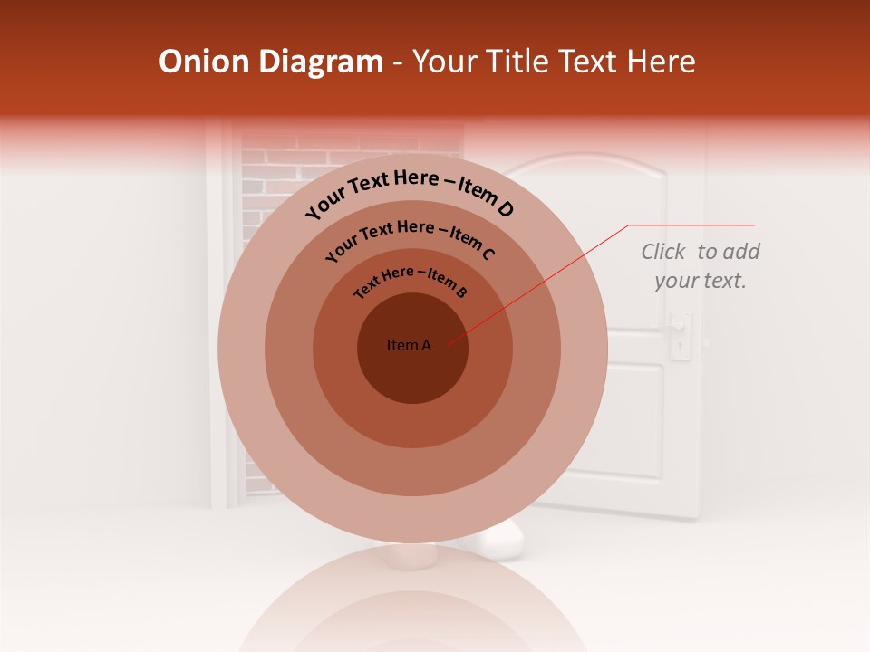 Sealed Puppet Illustration PowerPoint Template