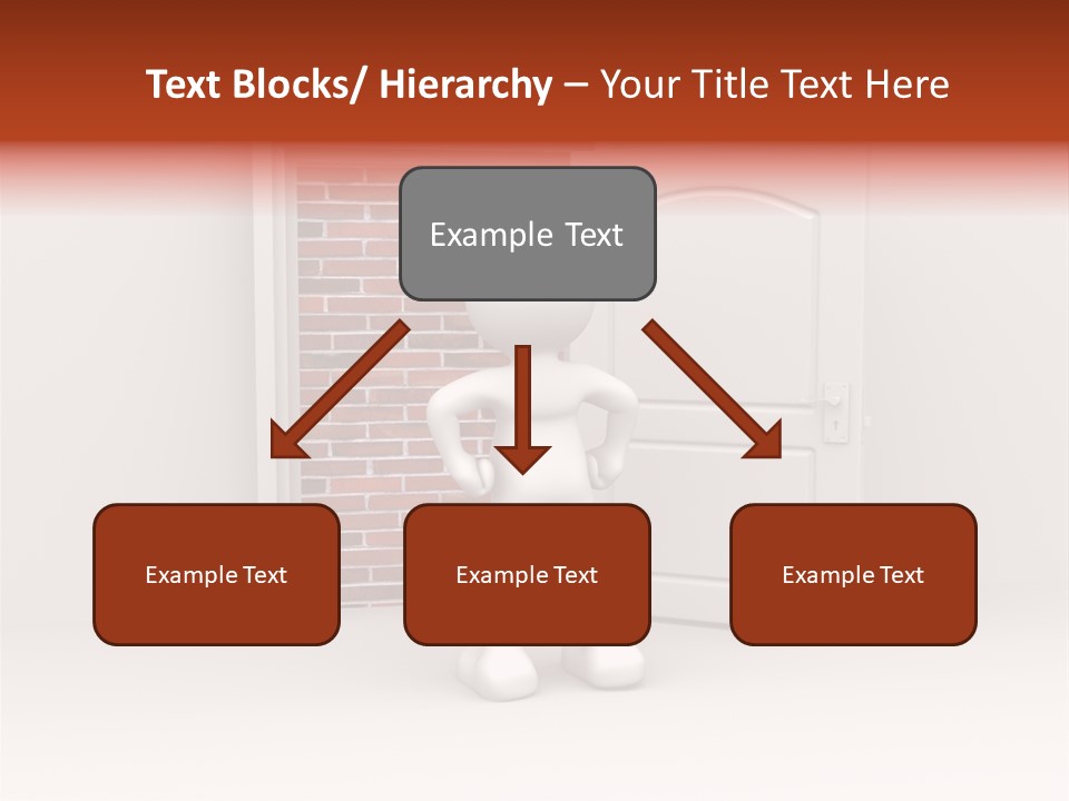 Sealed Puppet Illustration PowerPoint Template