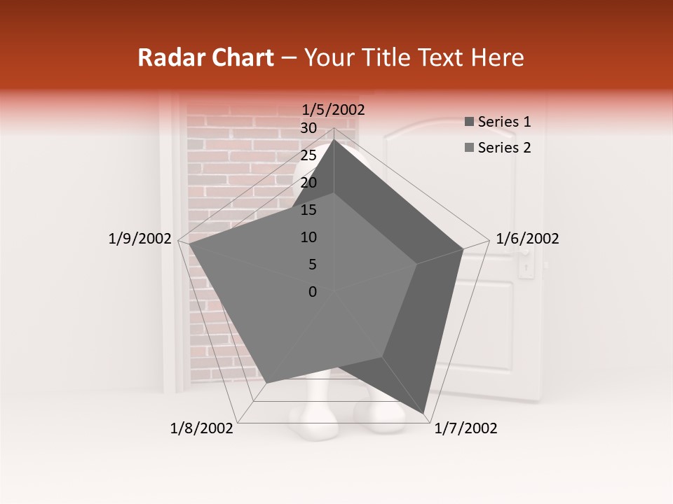 Sealed Puppet Illustration PowerPoint Template