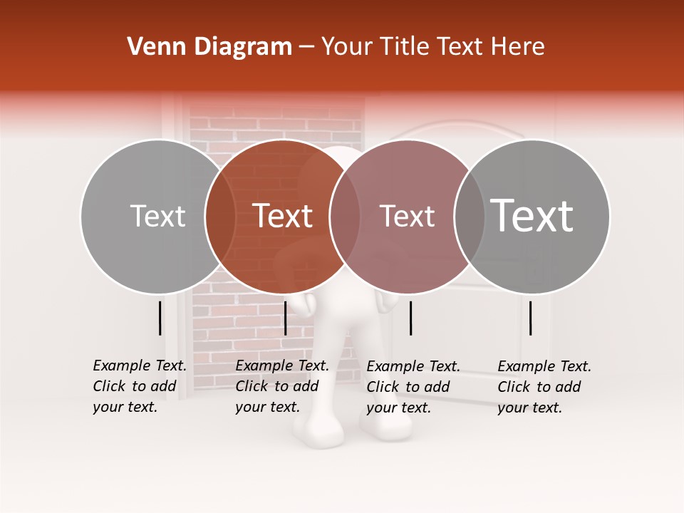 Sealed Puppet Illustration PowerPoint Template