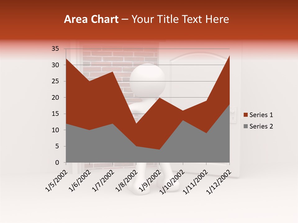 Sealed Puppet Illustration PowerPoint Template