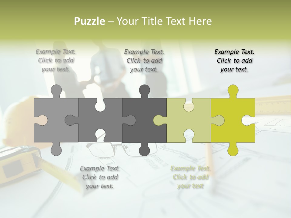 Line Close Up Place PowerPoint Template