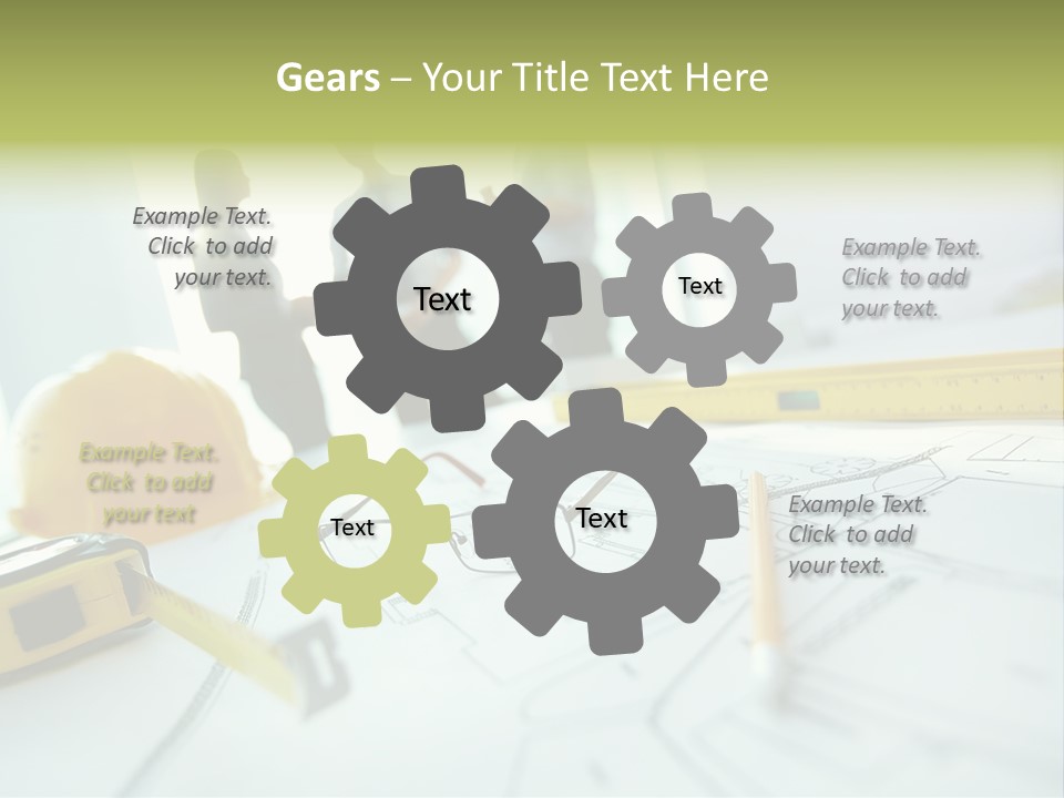 Line Close Up Place PowerPoint Template