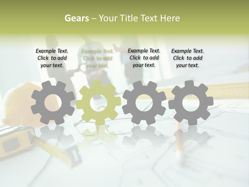 Line Close Up Place PowerPoint Template