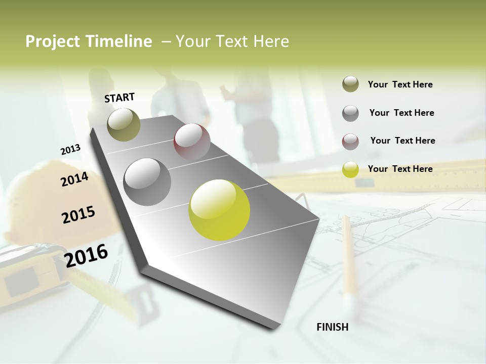 Line Close Up Place PowerPoint Template