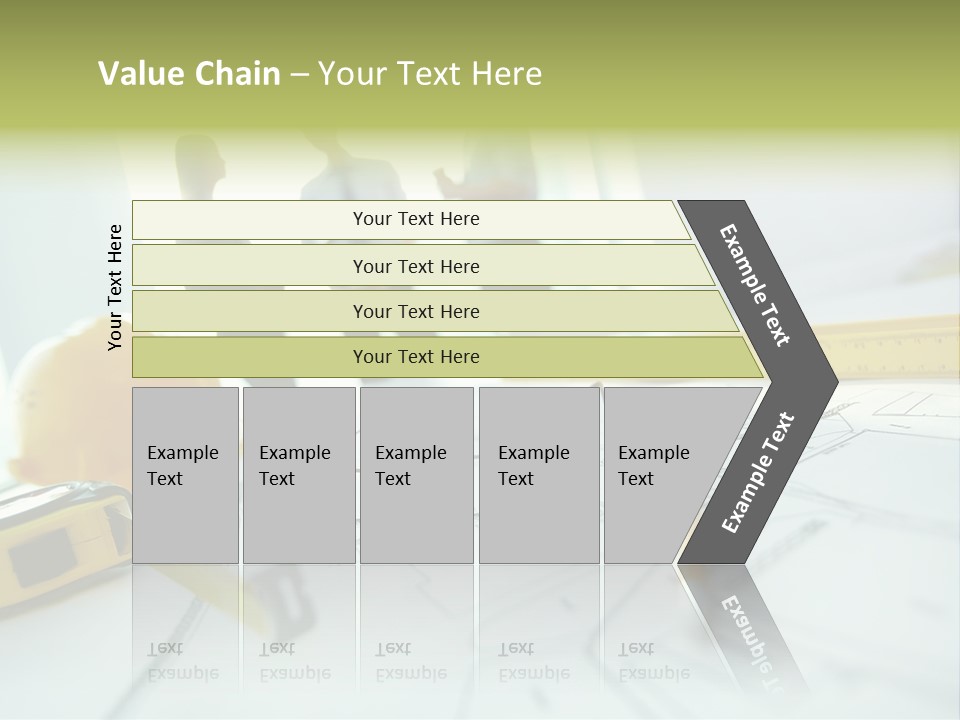 Line Close Up Place PowerPoint Template