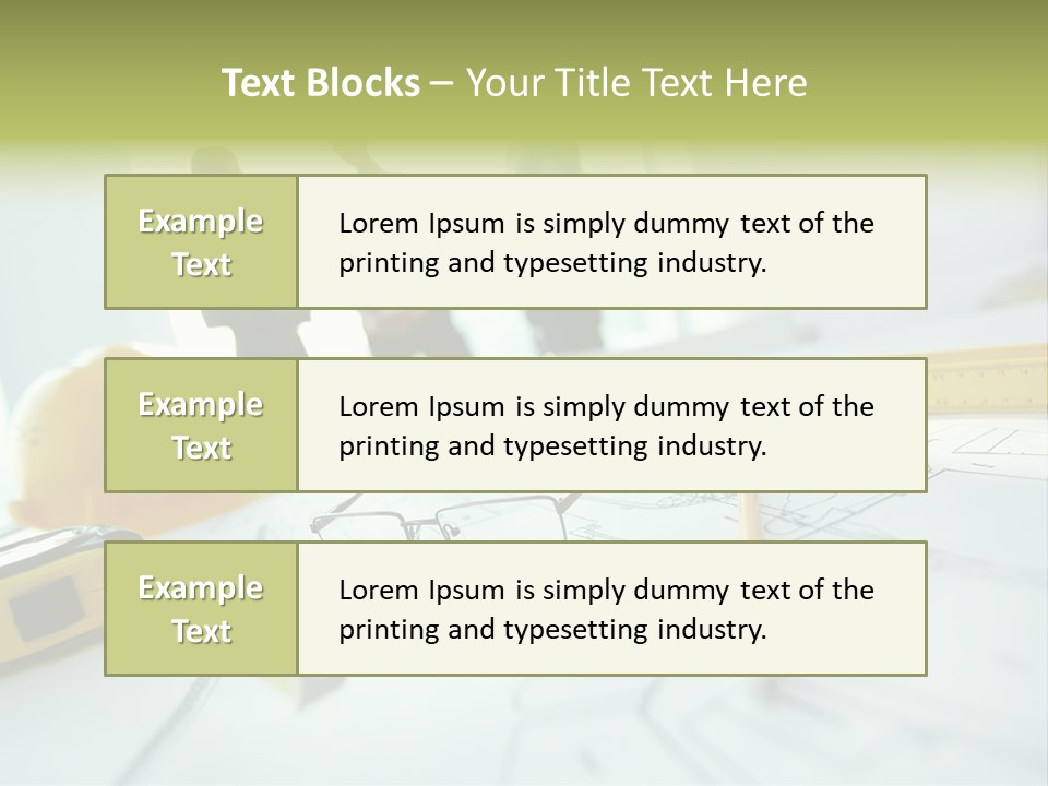Line Close Up Place PowerPoint Template