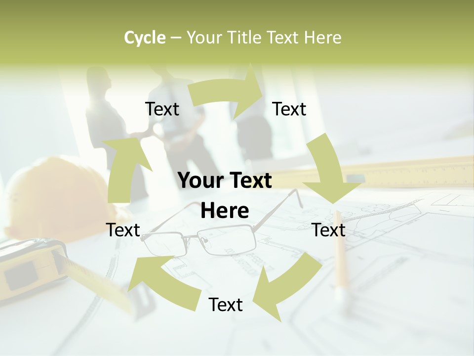 Line Close Up Place PowerPoint Template