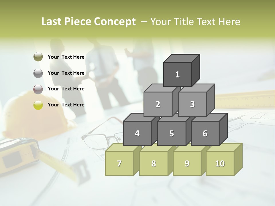 Line Close Up Place PowerPoint Template