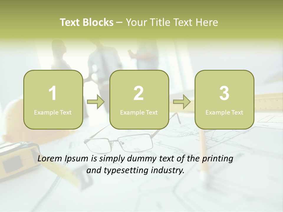 Line Close Up Place PowerPoint Template