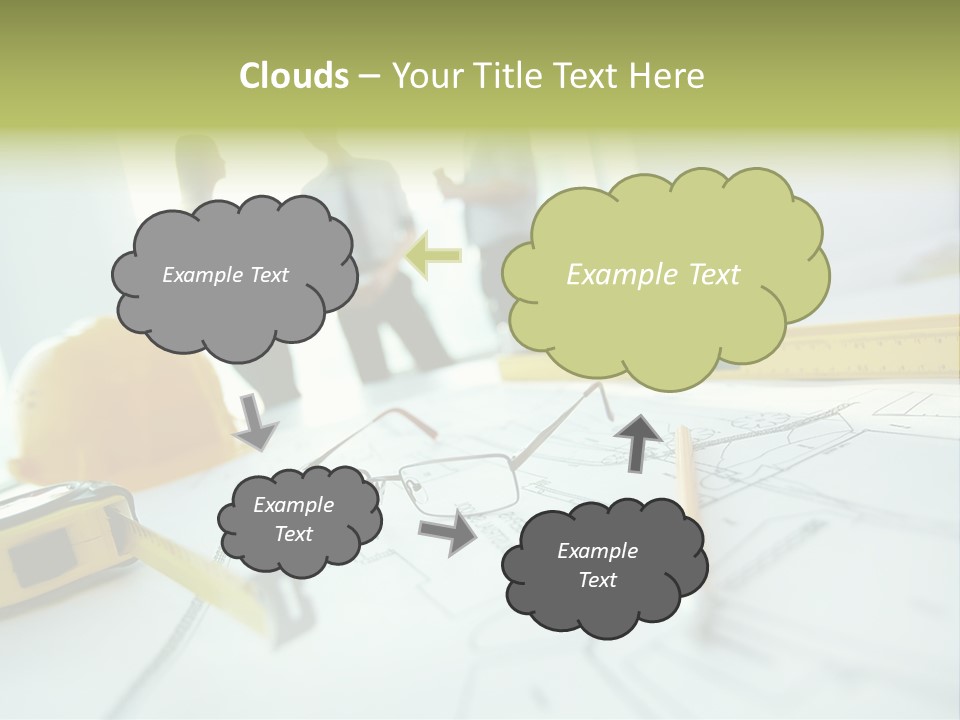 Line Close Up Place PowerPoint Template