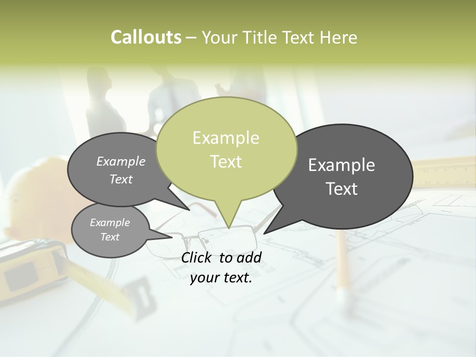 Line Close Up Place PowerPoint Template