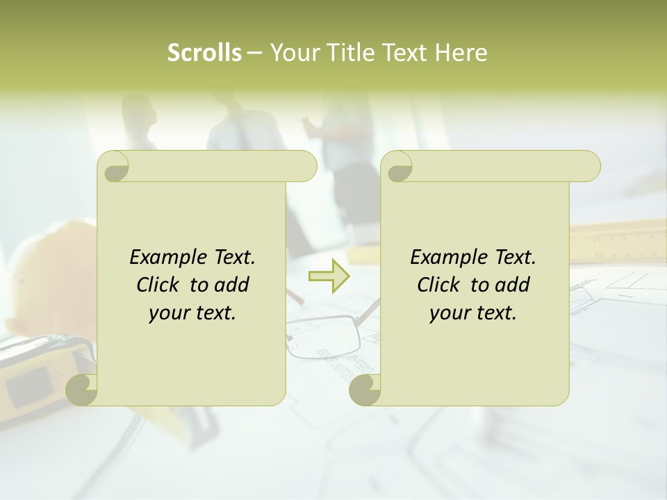 Line Close Up Place PowerPoint Template