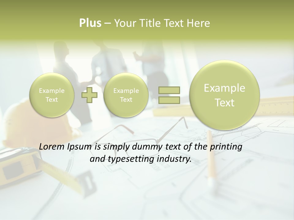 Line Close Up Place PowerPoint Template