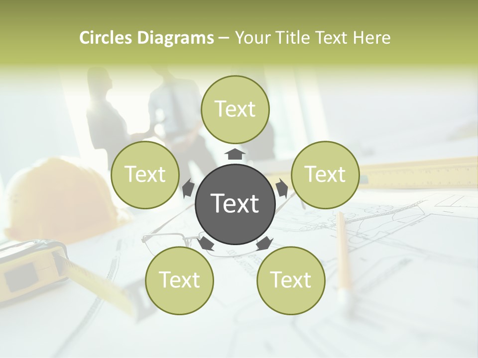 Line Close Up Place PowerPoint Template