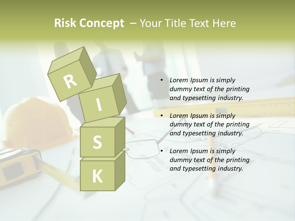 Line Close Up Place PowerPoint Template