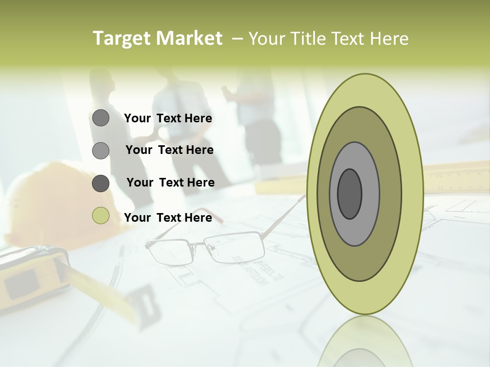 Line Close Up Place PowerPoint Template