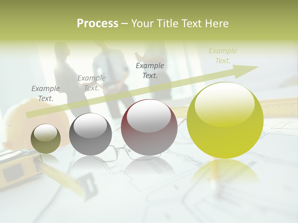 Line Close Up Place PowerPoint Template