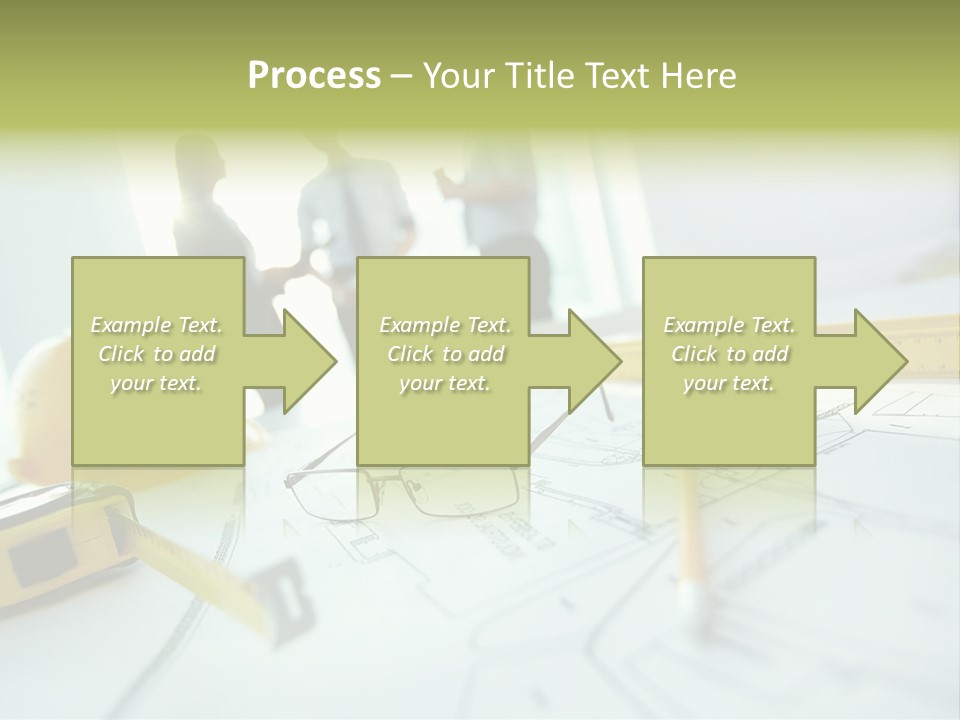 Line Close Up Place PowerPoint Template