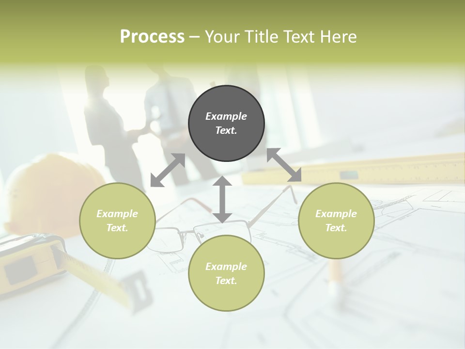 Line Close Up Place PowerPoint Template