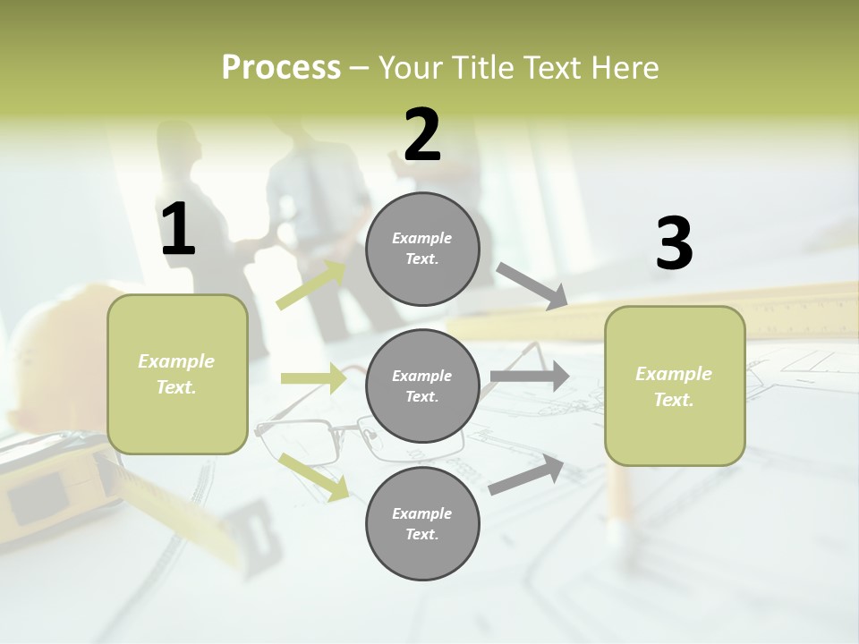 Line Close Up Place PowerPoint Template