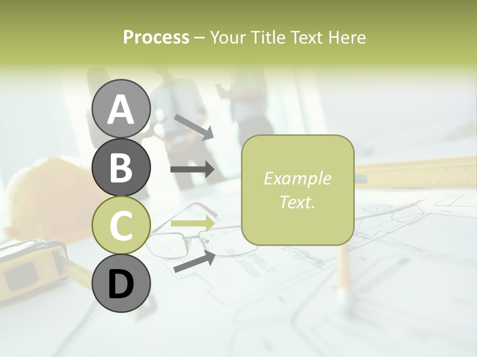 Line Close Up Place PowerPoint Template