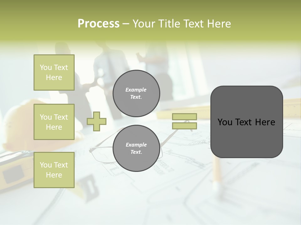 Line Close Up Place PowerPoint Template
