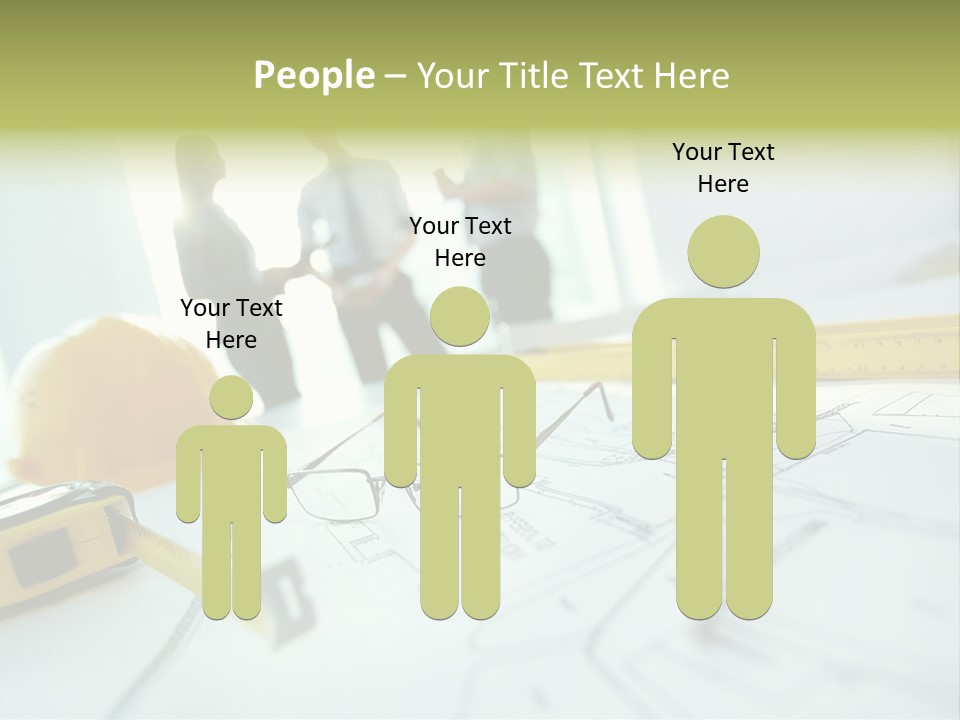 Line Close Up Place PowerPoint Template