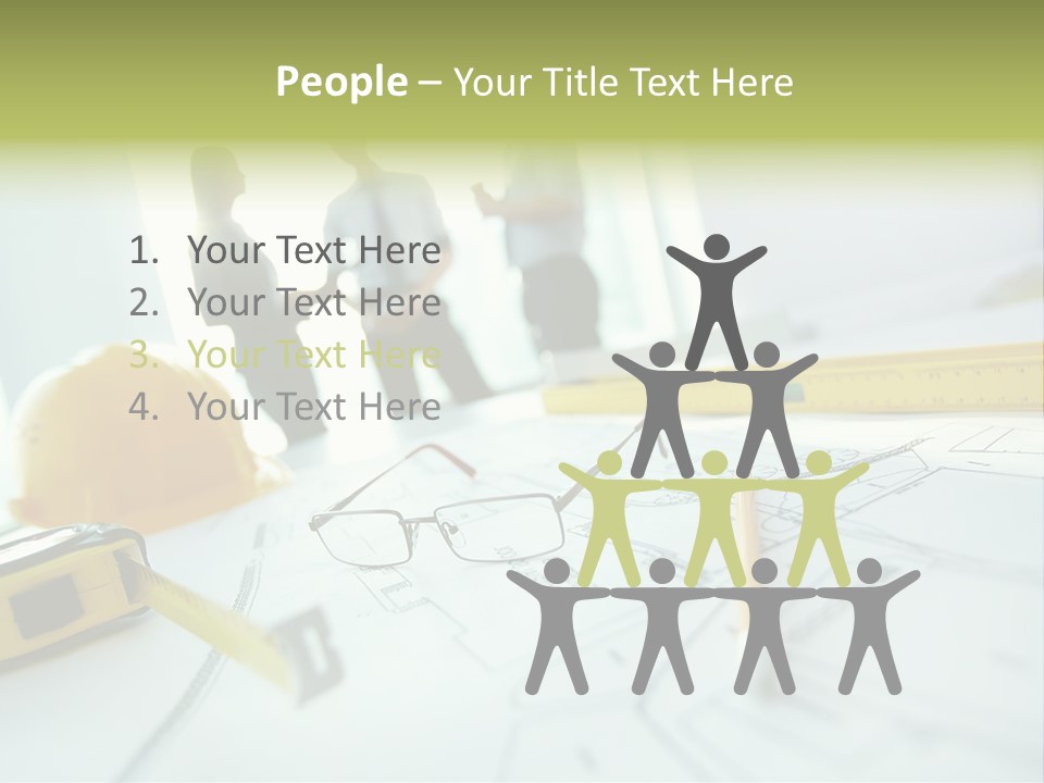 Line Close Up Place PowerPoint Template