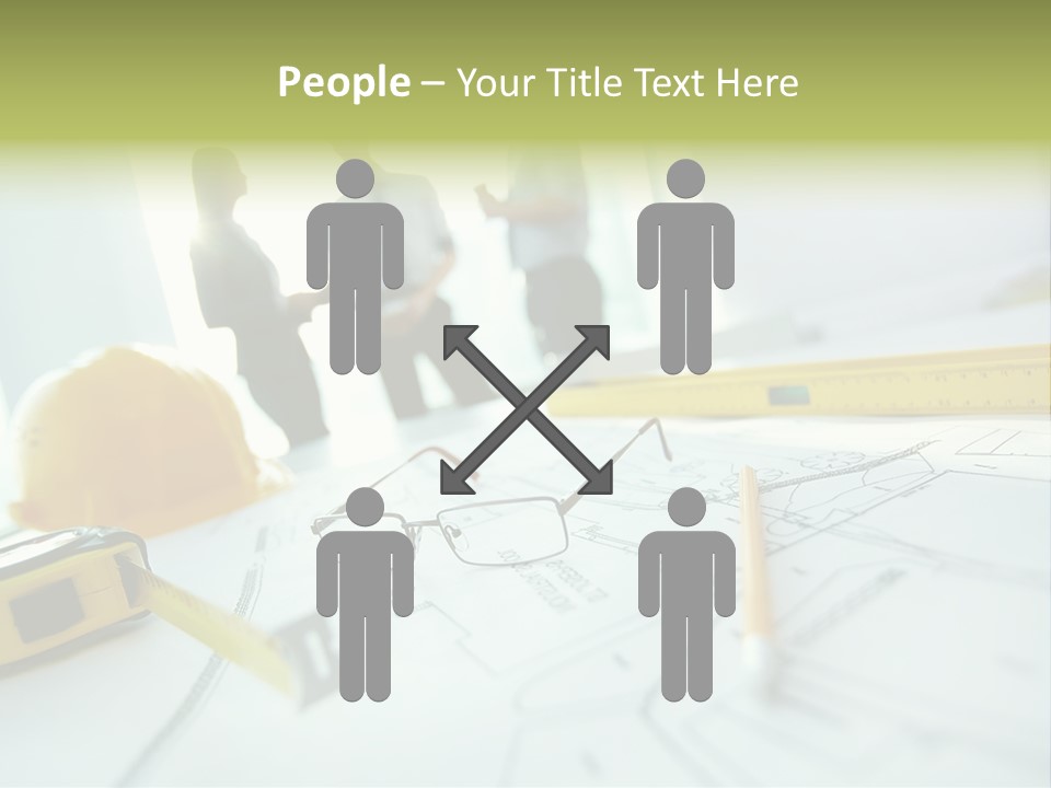 Line Close Up Place PowerPoint Template