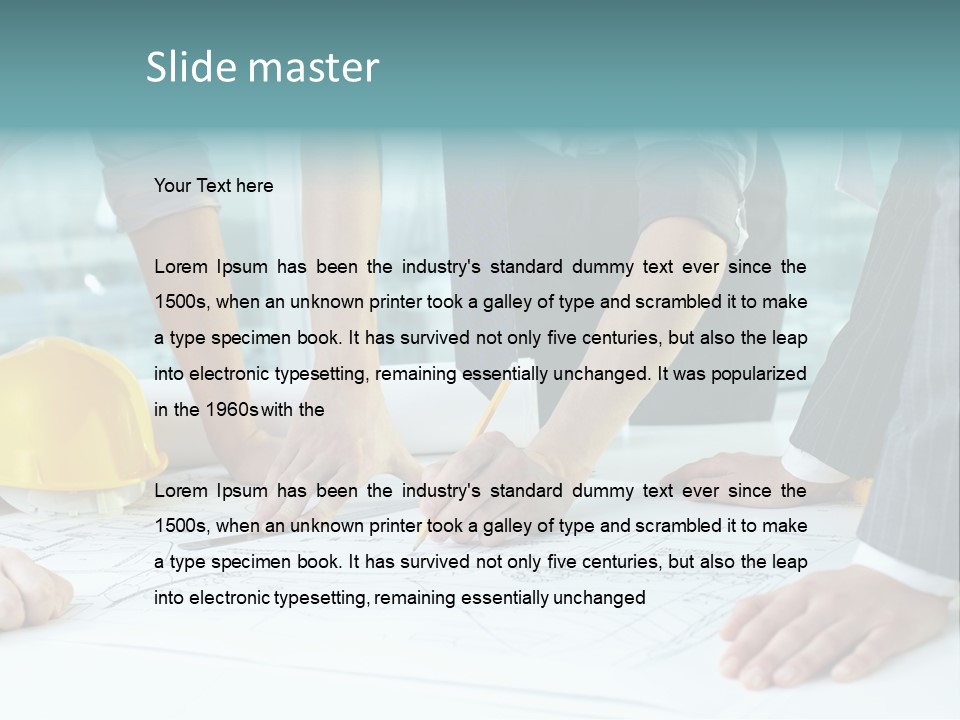 Architecture Industry Design PowerPoint Template