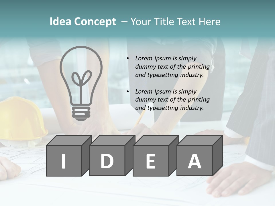 Architecture Industry Design PowerPoint Template