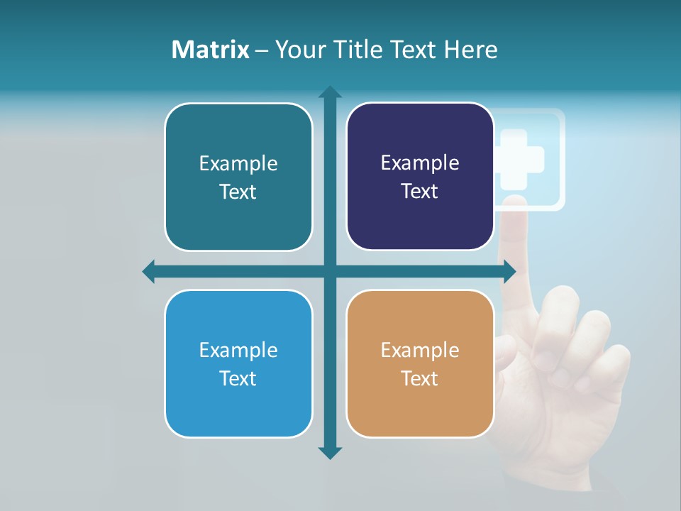 Sign Aid Care PowerPoint Template