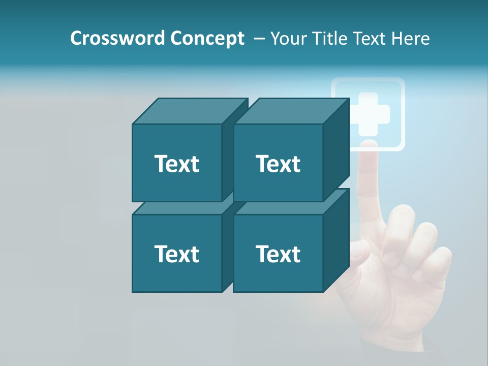 Sign Aid Care PowerPoint Template