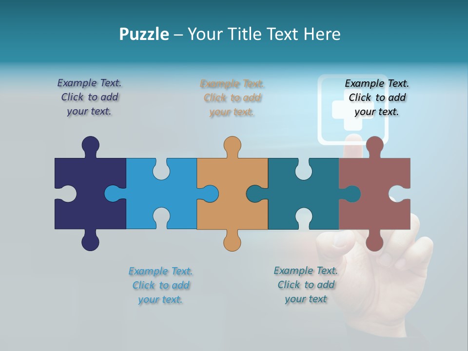 Sign Aid Care PowerPoint Template