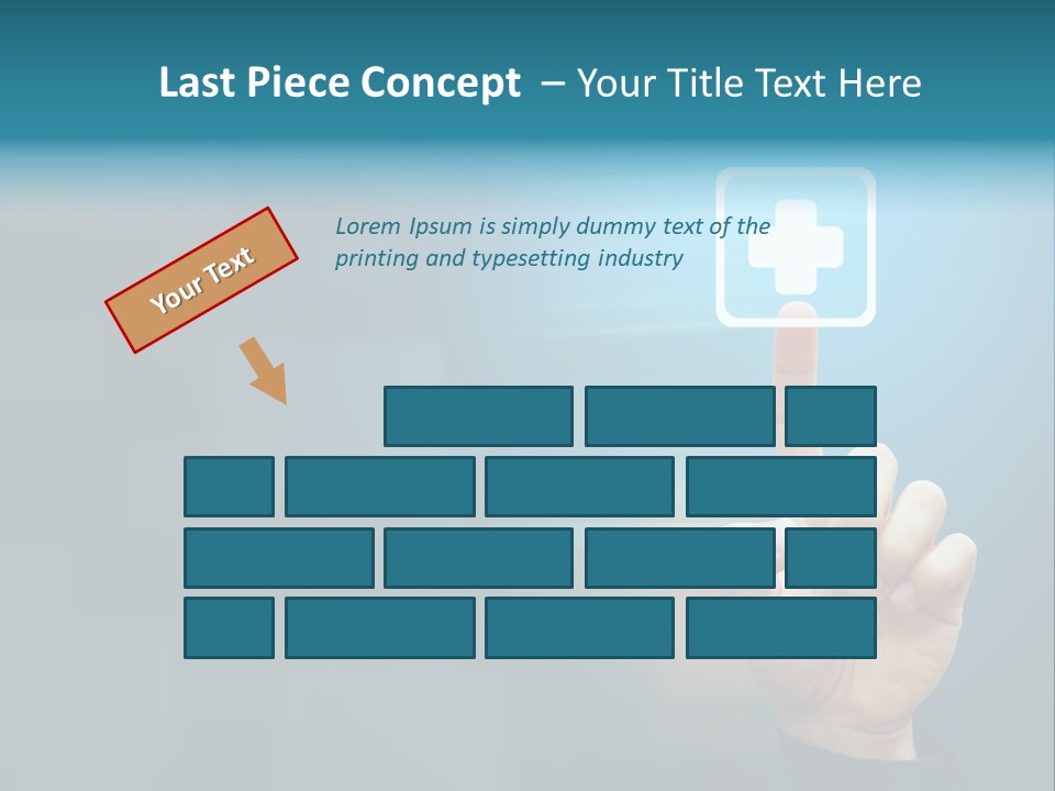 Sign Aid Care PowerPoint Template