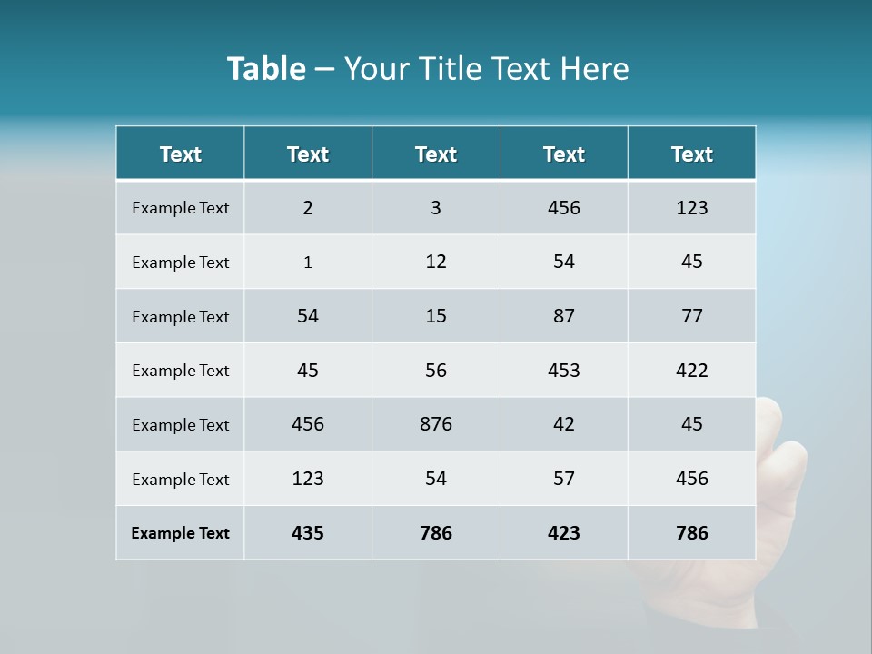 Sign Aid Care PowerPoint Template