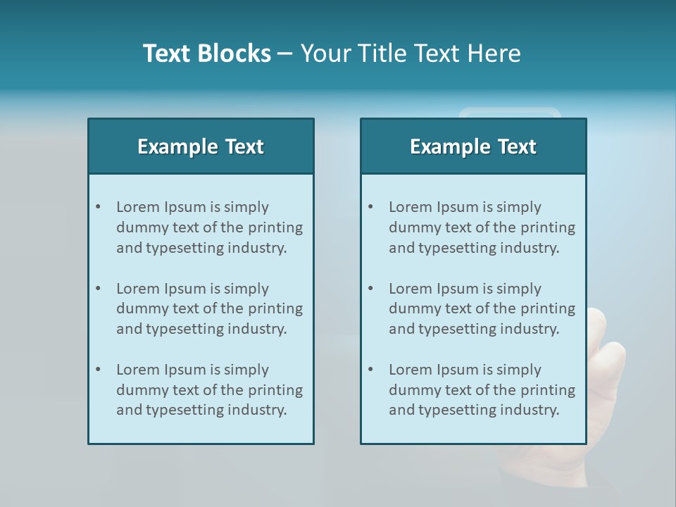 Sign Aid Care PowerPoint Template