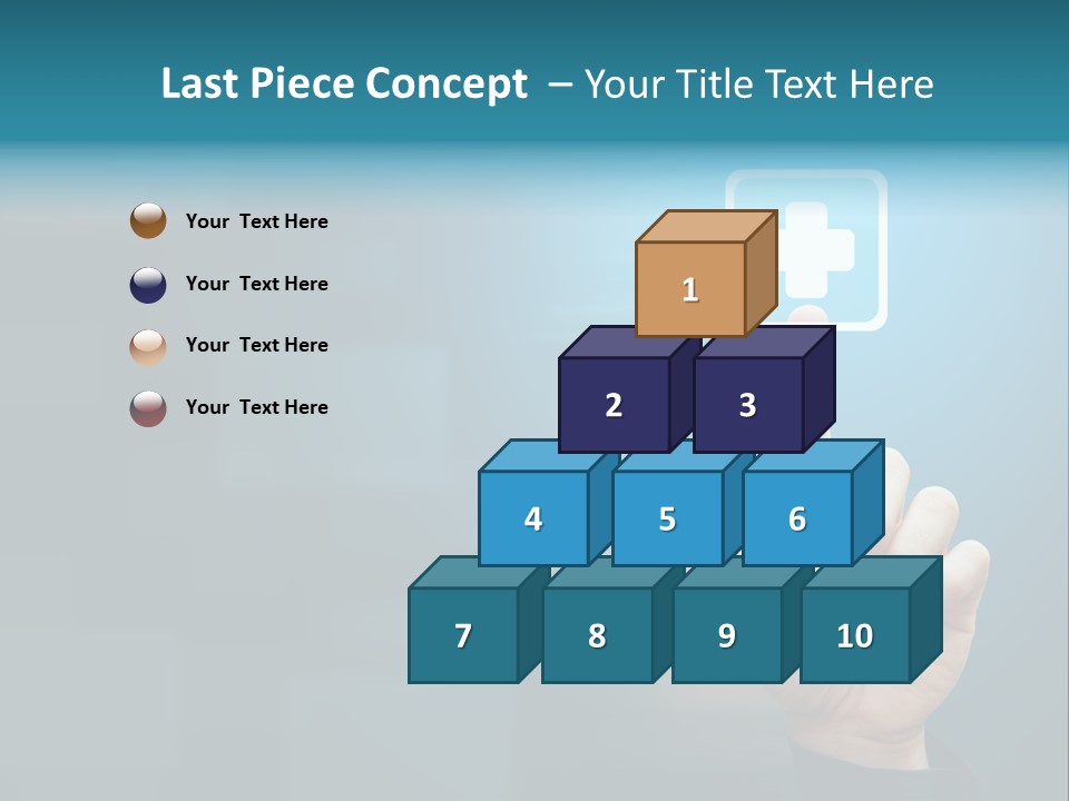 Sign Aid Care PowerPoint Template