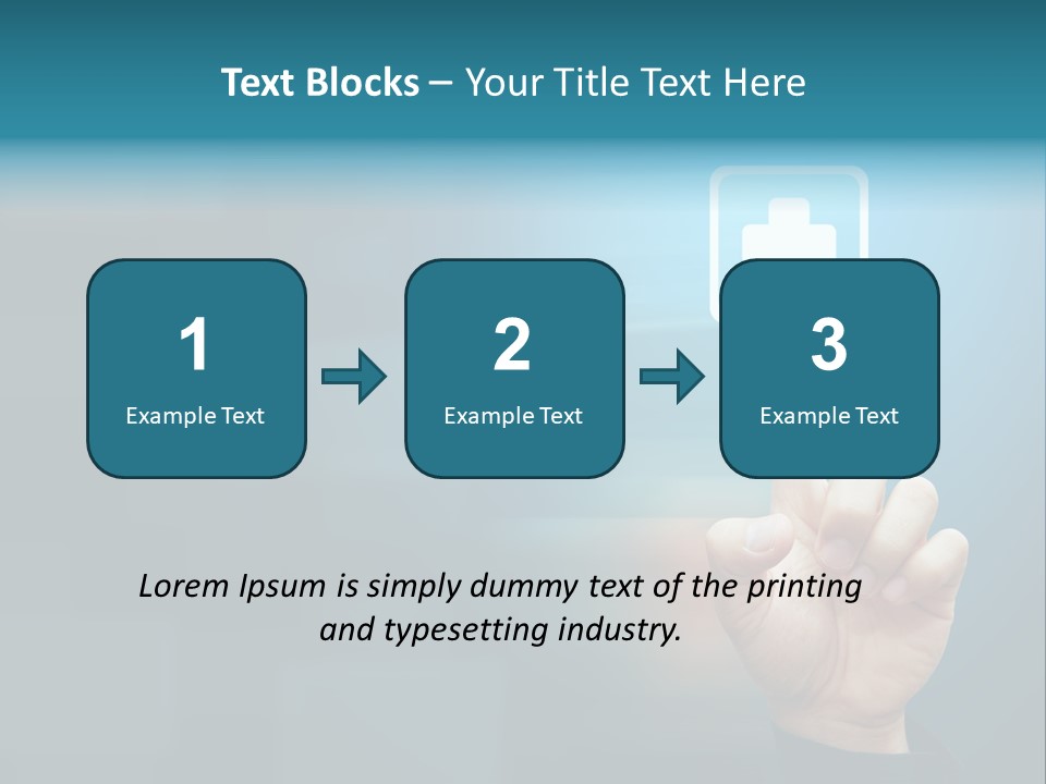 Sign Aid Care PowerPoint Template
