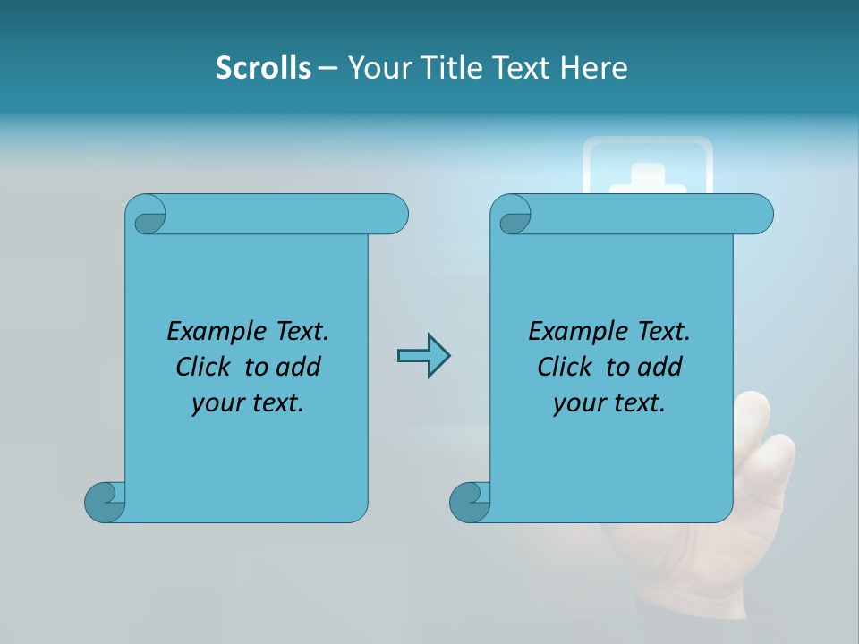 Sign Aid Care PowerPoint Template