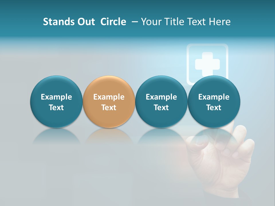 Sign Aid Care PowerPoint Template