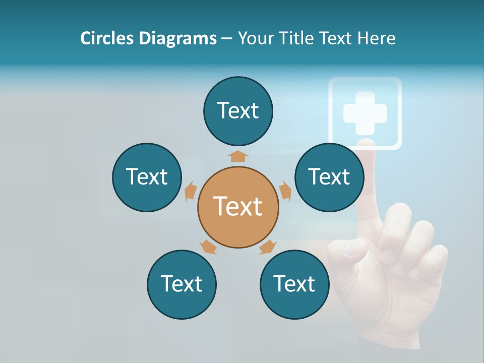 Sign Aid Care PowerPoint Template