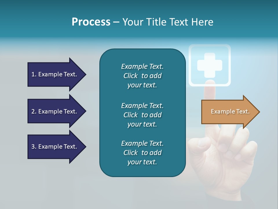 Sign Aid Care PowerPoint Template