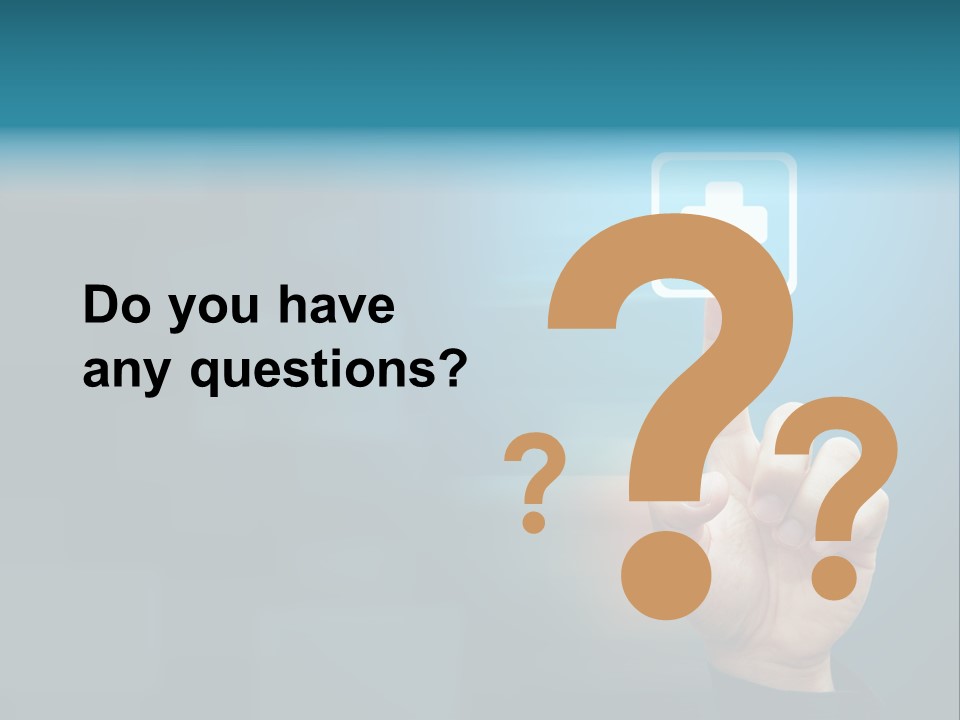 Sign Aid Care PowerPoint Template